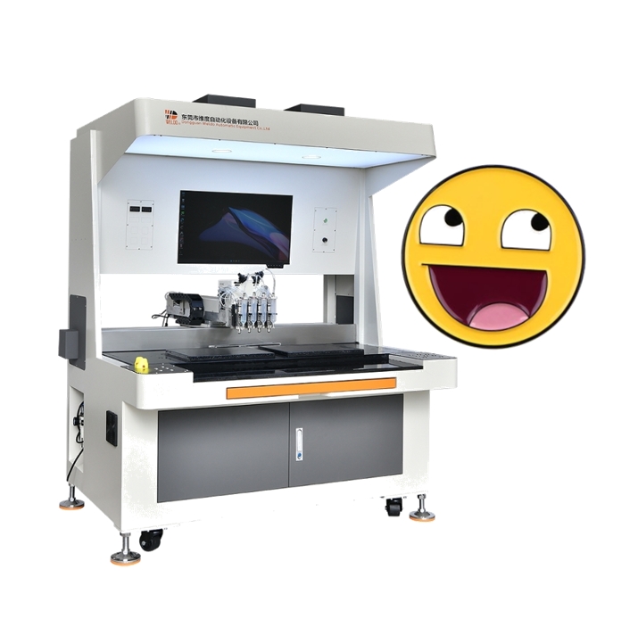 EMOJI Enamel Pin Badge Filling Machine – Professional Enamel Pin Production Equipment